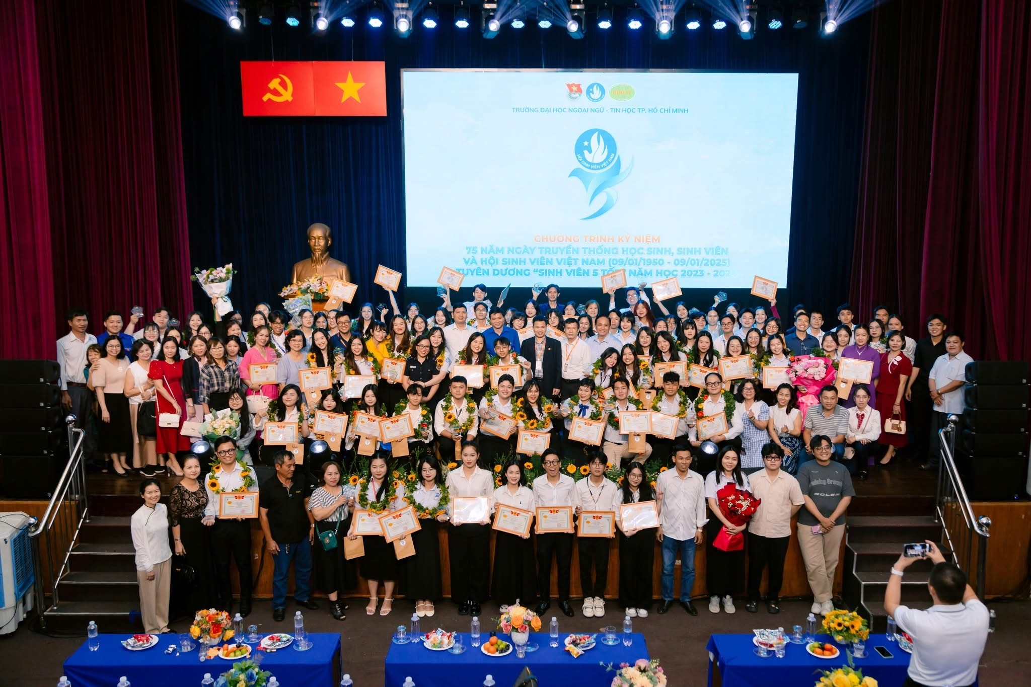 Graduation from HUFLIT with a Bachelor's Degree in Information Technology image 2